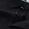 Tricou cu mânecă lungă pentru bărbați - Ares - Urban POLO - Negru