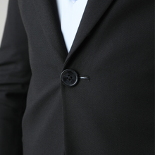 Sacou texturat C. Baybars - BELLARO - Negru