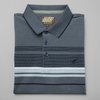 Tricou Polo pentru bărbați - ARES - BALI - Bleumarin cu alb
