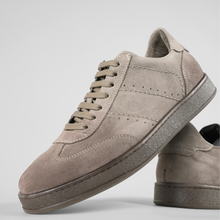 Pantofi bărbătești din piele - Baxter - Taupe Velur