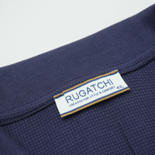 Tricou pentru bărbați - RUGATCHI - Waffle+ - Bleumarin