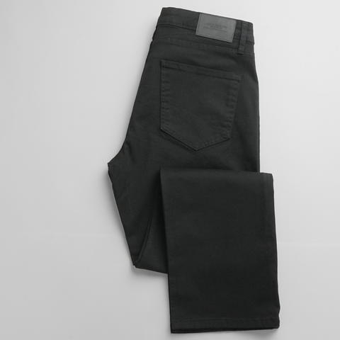 Blugi pentru bărbați - TWISTER -  Regular Fit - Negru absolut