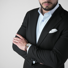 Sacou texturat C. Baybars - BELLARO - Negru