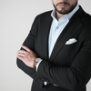 Sacou texturat C. Baybars - BELLARO - Negru