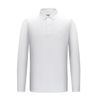 Tricou cu mânecă lungă pentru bărbați - Ares - Urban POLO - Alb