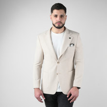 Sacou texturat C. Baybars - AeroGOFRÉ™ - Bej