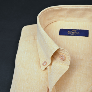 Cămașă Confex din in - Premium DeLuxe - Galben