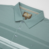 Tricou Polo pentru bărbați - ARES - BALI - Verde pal cu alb
