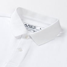 Tricou cu mânecă lungă pentru bărbați - Ares - Urban POLO - Alb