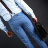 Pantaloni eleganți Confex - Vintage blue