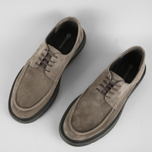 Pantofi bărbătești din piele - ZENMAN UltraLIGHT - Taupe