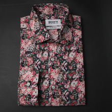 Cămașă Score - Super-Slim - Forme florale - Multicolor - M10