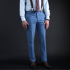 Pantaloni eleganți Confex - Vintage blue