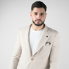 Sacou texturat C. Baybars - AeroGOFRÉ™ - Bej