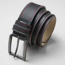 Curea casual din piele naturală - Proartimar - 40 mm - Gri