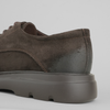 Pantofi bărbătești din piele - ZENMAN UltraLIGHT - Maro Ciocolată Velur