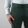 Costum bărbătesc - Sartoria - Bellagio STRIPE - Verde Smarald