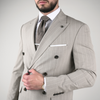 Costum bărbătesc - Sartoria - Napoli DB6 - Bej