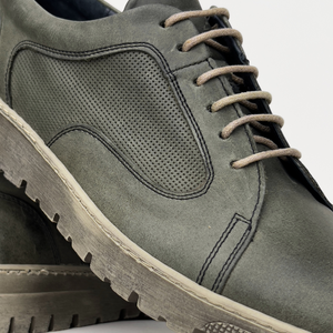 Pantofi bărbătești din piele - GripSPORT - Verde Olive