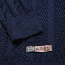 Pulover pentru bărbați - Imperial - Bleumarin-SlimFIT