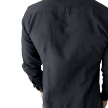 Cămașă Confex din in - Premium DeLuxe - Negru