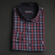 Cămașă pentru bărbați - Lazio - Bleumarin cu bleu și roșu