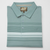 Tricou Polo pentru bărbați - ARES - BALI - Verde pal cu alb