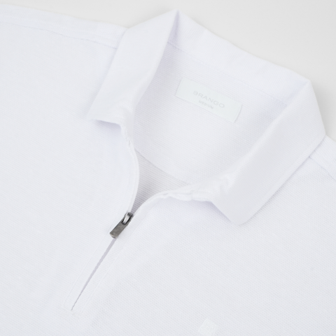 Tricou pentru bărbați - LinenFLEX - Alb