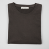 Tricou pentru bărbați - ANTIOCH - Velvet Touch - Maro închis