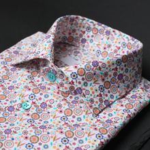 Cămașă Confex - Forme florale - Multicolor - M18