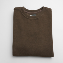 Pulover pentru bărbați - CHESTER VelvetCOTTON™ - Maro Ciocolată