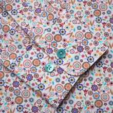 Cămașă Confex - Forme florale - Multicolor - M18