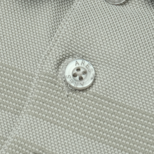 Tricou Polo pentru bărbați - ARES - BALI - Taupe cu alb