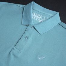 Tricou Polo pentru bărbați - ARES - Heritage+ - Turcoaz