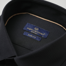 Cămașă Porto Lucciano - AMALFI AirTexture™ - Negru Intens
