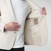 Sacou texturat C. Baybars - AeroGOFRÉ™ - Bej