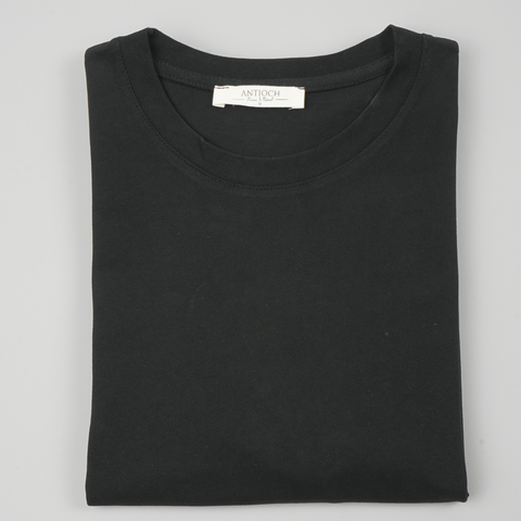 Tricou pentru bărbați - ANTIOCH - Velvet Touch - Negru