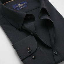 Cămașă Porto Lucciano - AMALFI AirTexture™ - Negru Intens