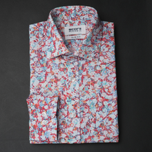 Cămașă Score - Super-Slim - Forme florale - Multicolor - M6