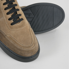 Pantofi bărbătești din piele - Urban FLEX - Bej Velur