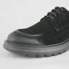 Pantofi bărbătești din piele - ZENMAN UltraLIGHT - Negru Velur