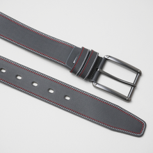 Curea casual din piele naturală - Proartimar - 40 mm - Gri
