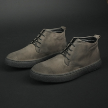 Ghete piele naturală - NOMAD - Taupe