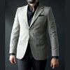 Sacou bărbați Confex - Slim Fit - Bej în carouri