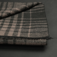 Eșarfă elegantă - Infinity - Maro cu negru