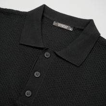Tricou pentru bărbați - C. Baybars - ARISTOCRAT Waffle - Negru