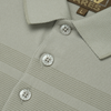 Tricou Polo pentru bărbați - ARES - BALI - Taupe cu alb
