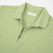 Tricou pentru bărbați - LinenFLEX - Verde fistic