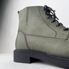 Ghete vintage din piele naturală - Gary - Verde Olive