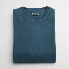 Pulover pentru bărbați - CHESTER VelvetCOTTON™ - Bleumarin indigo
